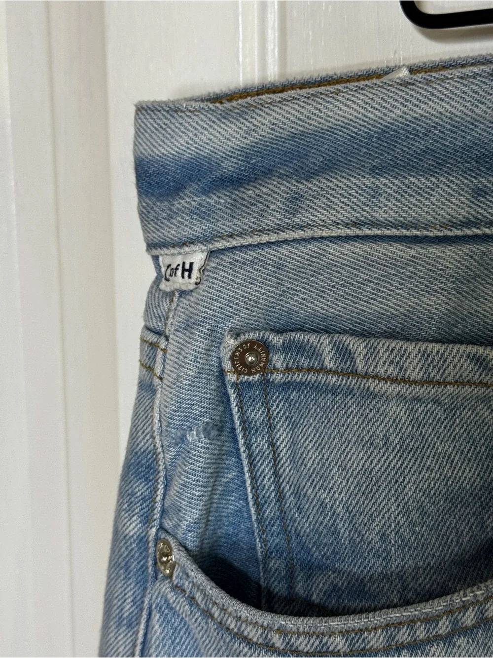 Citizens of Humanity Miro Relaxed Wide Leg Jeans in Damaris HTF Size 33 NWT $260 - Picture 9 of 16